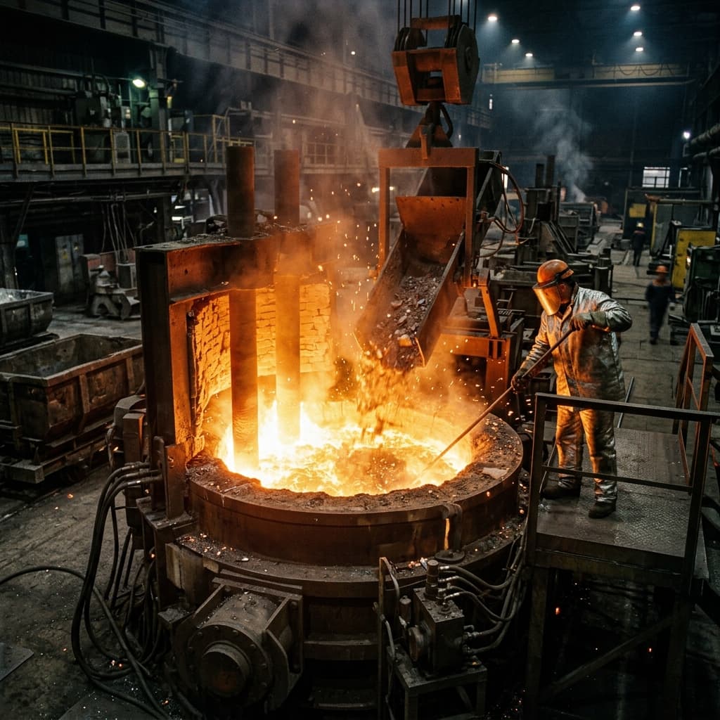 Ferroalloy production