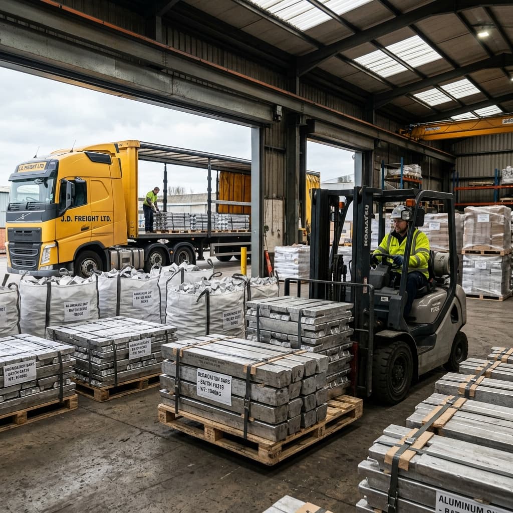 Aluminium De-Oxi products dispatch