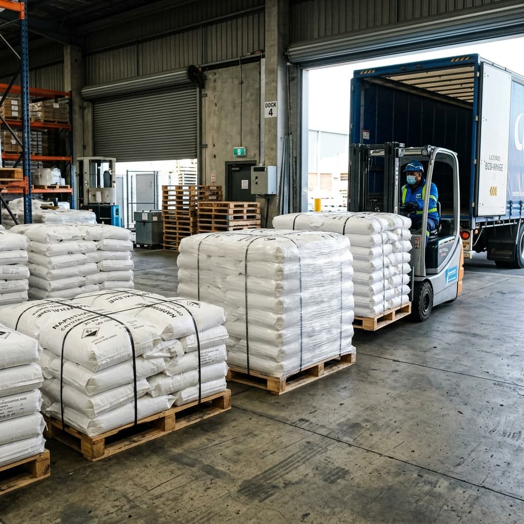 Naphthalene chemical handling