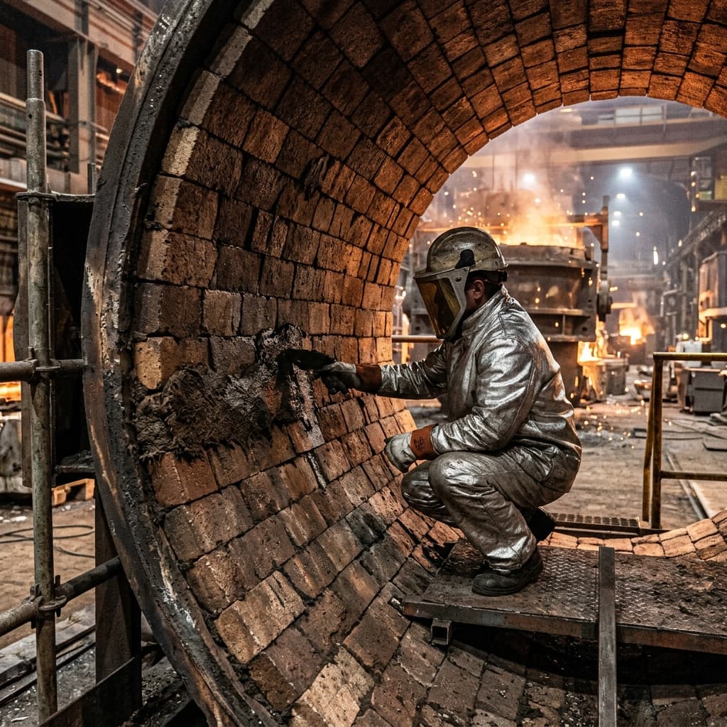 Refractory brick