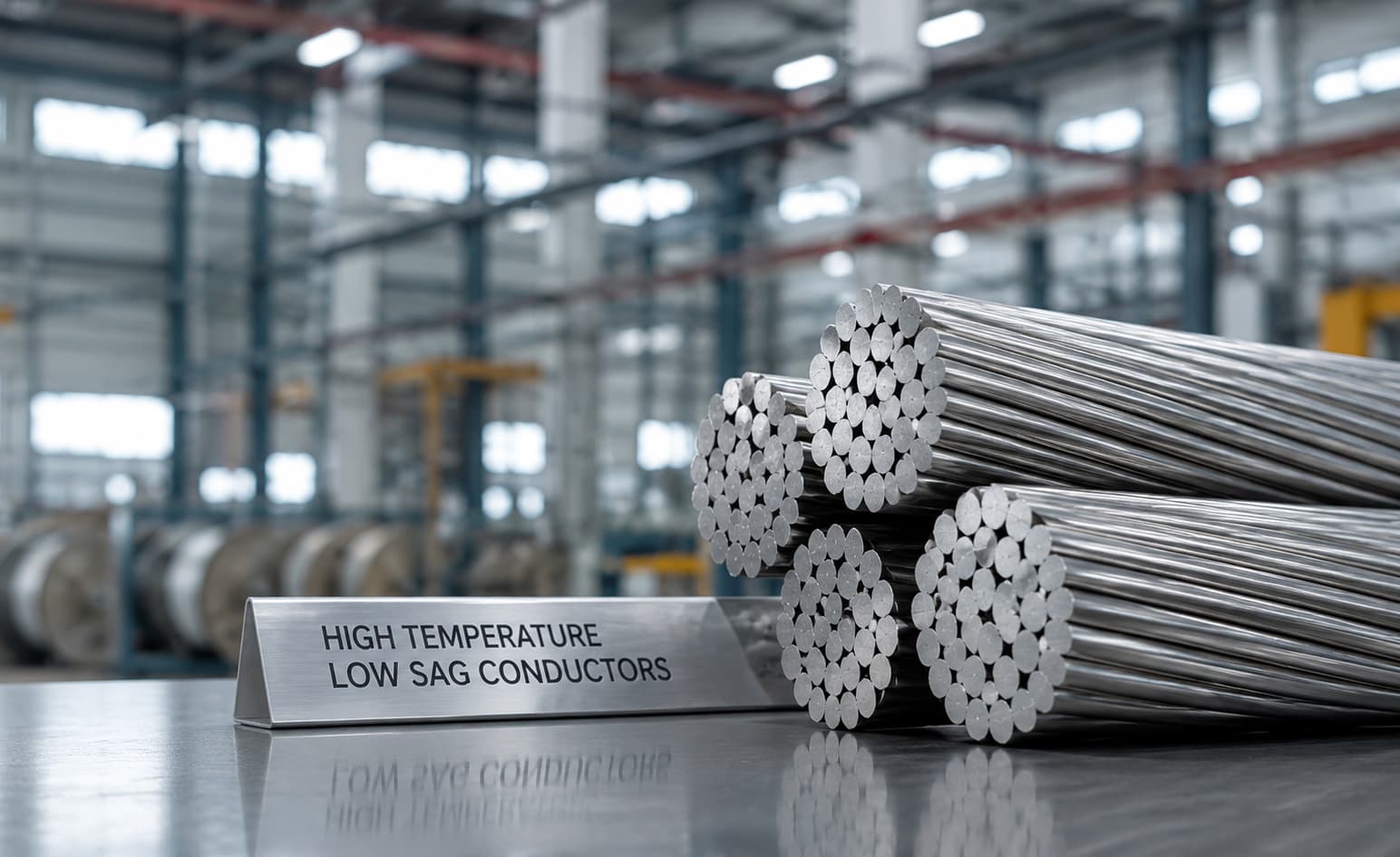 HTLS conductor production banner