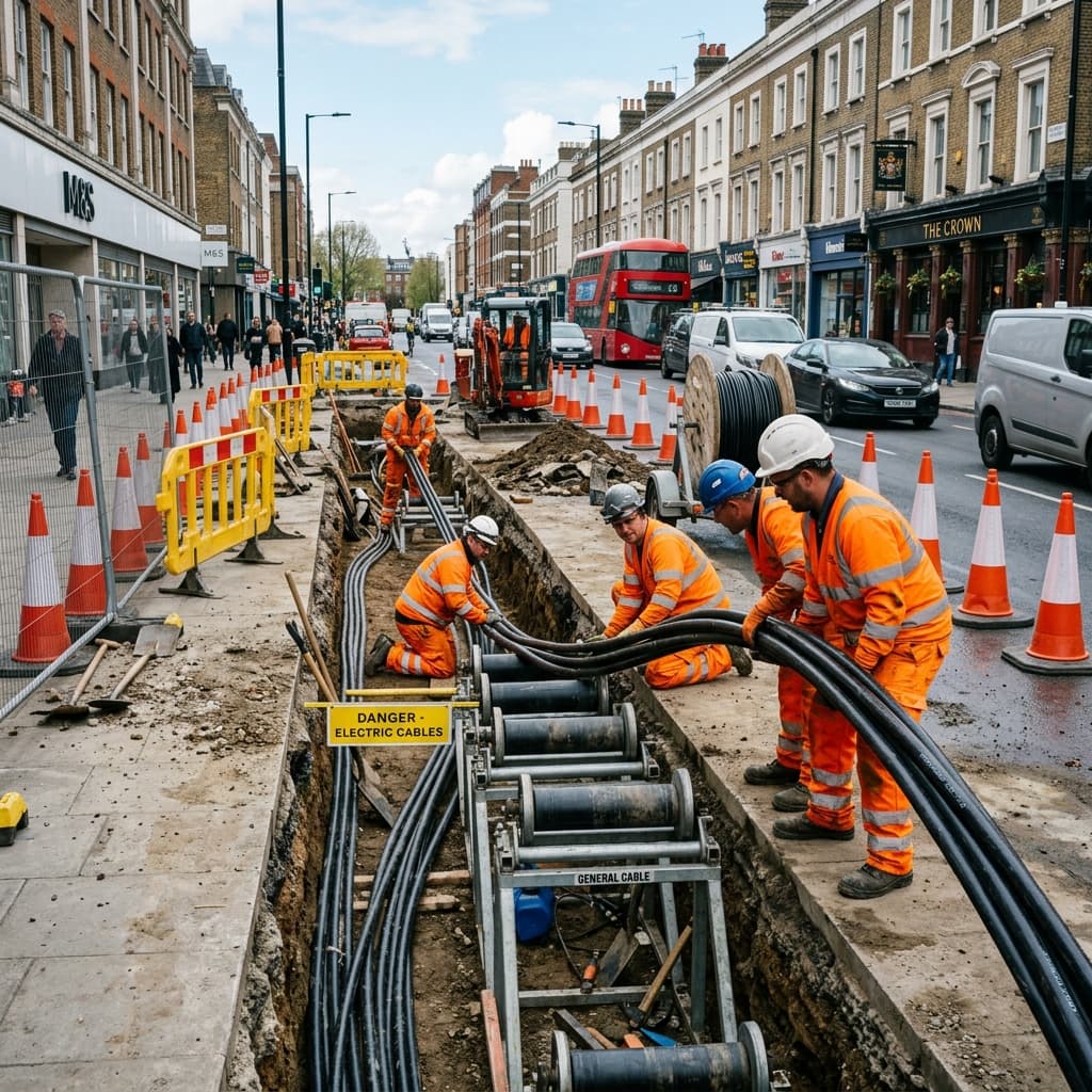 Underground Power Networks