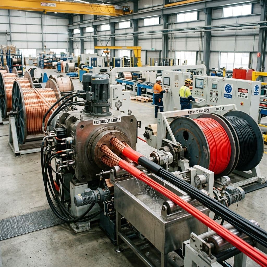 Cable Armouring & Extrusion